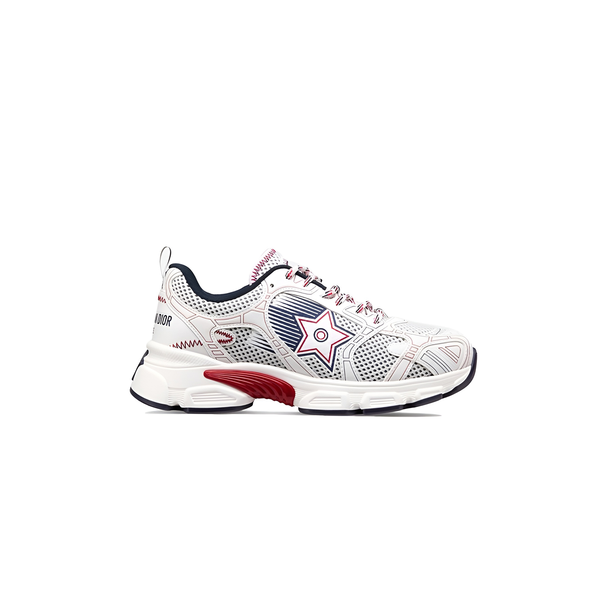 D*or chrono sneakers in white 3sn231yxx-y812